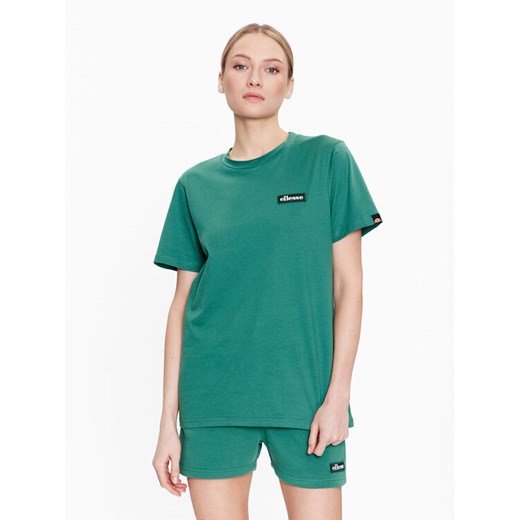 Ellesse T-Shirt Tolin SGR17945 Zielony Regular Fit ze sklepu MODIVO w kategorii Bluzki damskie - zdjęcie 181113336