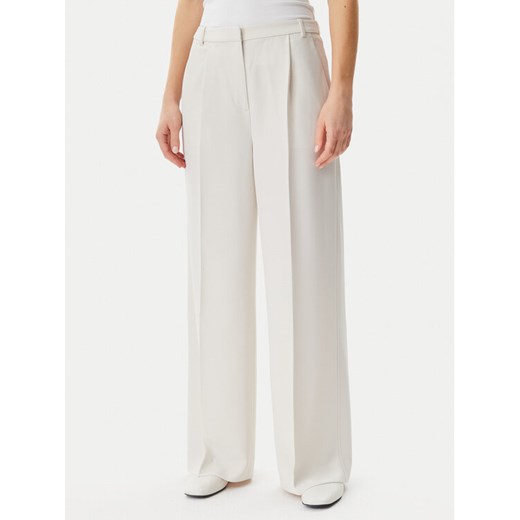 Calvin Klein Spodnie materiałowe Travel Twill K20K208214 Szary Wide Leg Calvin Klein 38 MODIVO