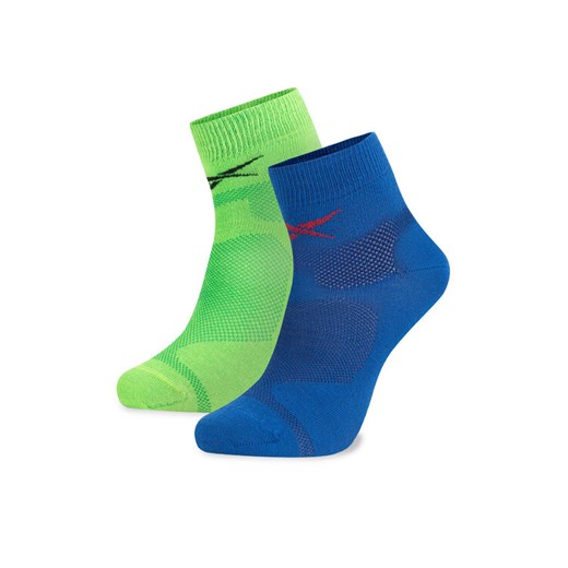 Reebok Zestaw 2 par niskich skarpet unisex R0403-SS24 (2-pack) Niebieski ze sklepu MODIVO w kategorii Skarpetki damskie - zdjęcie 181115136