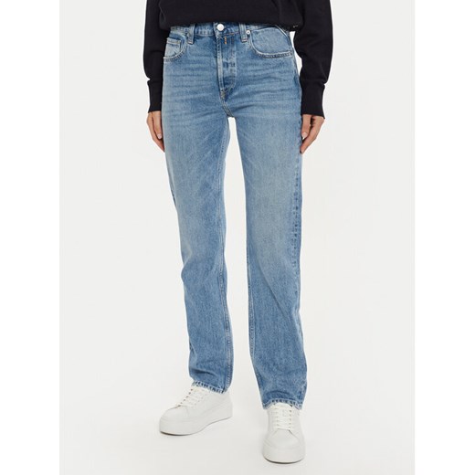 Replay Jeansy WB461 .000.809 715 Niebieski Straight Fit ze sklepu MODIVO w kategorii Jeansy damskie - zdjęcie 181116429