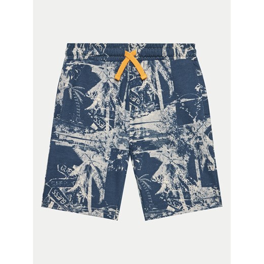 Guess Szorty sportowe L4GD05 KA6R3 Granatowy Relaxed Fit ze sklepu MODIVO w kategorii Spodenki chłopięce - zdjęcie 181117837