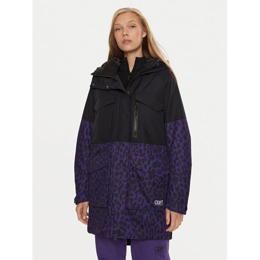 Colourwear Kurtka narciarska Gritty Parka W 7010316 Czarny Regular Fit ze sklepu MODIVO w kategorii Kurtki damskie - zdjęcie 181118016