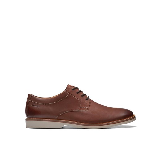 Clarks Półbuty Atticus LTLace 26172070 Brązowy ze sklepu MODIVO w kategorii Buty eleganckie męskie - zdjęcie 181118157
