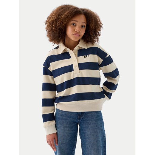 Gap Bluza 870969-00 Beżowy Regular Fit ze sklepu MODIVO w kategorii Bluzy chłopięce - zdjęcie 181118389