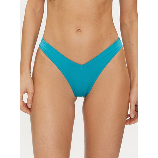 Calvin Klein Swimwear Dół od bikini KW0KW02350 Niebieski ze sklepu MODIVO w kategorii Stroje kąpielowe - zdjęcie 181120297