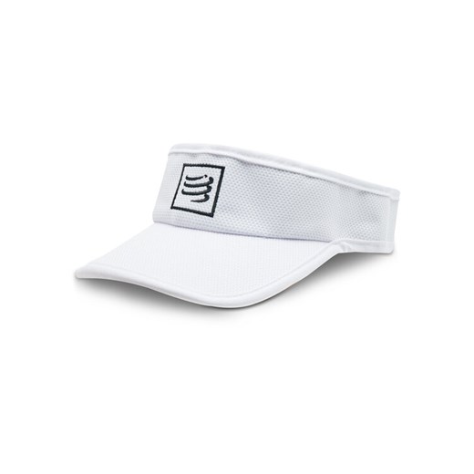 Compressport Daszek Visor CU00054B Biały ze sklepu MODIVO w kategorii Czapki z daszkiem męskie - zdjęcie 181122857
