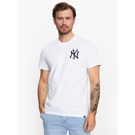 47 Brand T-Shirt New York Yankees World Series Backer '47 Echo Tee Biały Regular 47 Brand S MODIVO