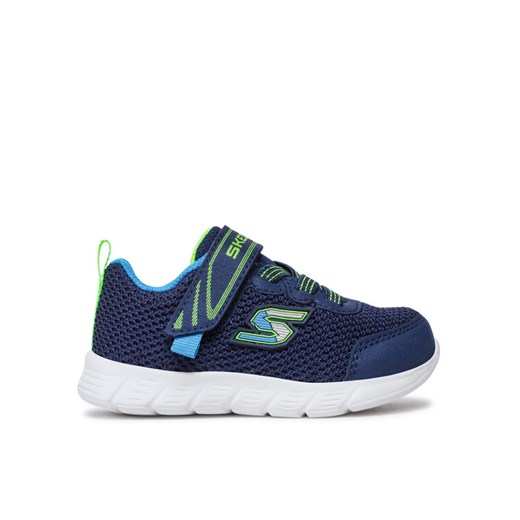 Skechers Sneakersy Mini Trainer 407305N/NVLM Granatowy ze sklepu MODIVO w kategorii Buty sportowe dziecięce - zdjęcie 181123119