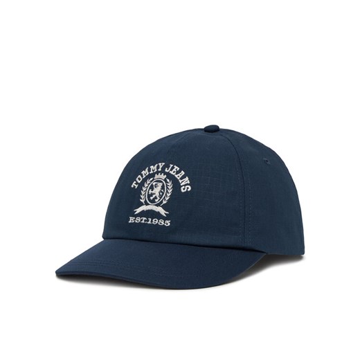 Tommy Jeans Czapka z daszkiem Tjm Crest Cap AM0AM13286 Granatowy ze sklepu MODIVO w kategorii Czapki z daszkiem męskie - zdjęcie 181126636