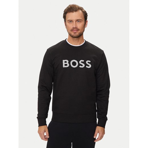 Boss Bluza C-Soleri 04 50521117 Czarny Relaxed Fit ze sklepu MODIVO w kategorii Bluzy męskie - zdjęcie 181127078