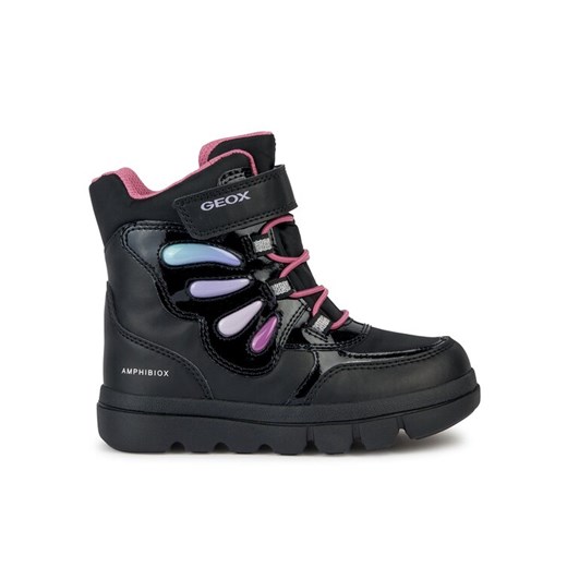 Geox Kozaki J Willaboom Girl B A J36HWA 054FU C9240 D Czarny ze sklepu MODIVO w kategorii Buty zimowe dziecięce - zdjęcie 181129415
