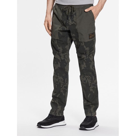 Replay Spodnie materiałowe M9933.000.73908 Khaki Regular Fit ze sklepu MODIVO w kategorii Spodnie męskie - zdjęcie 181131089