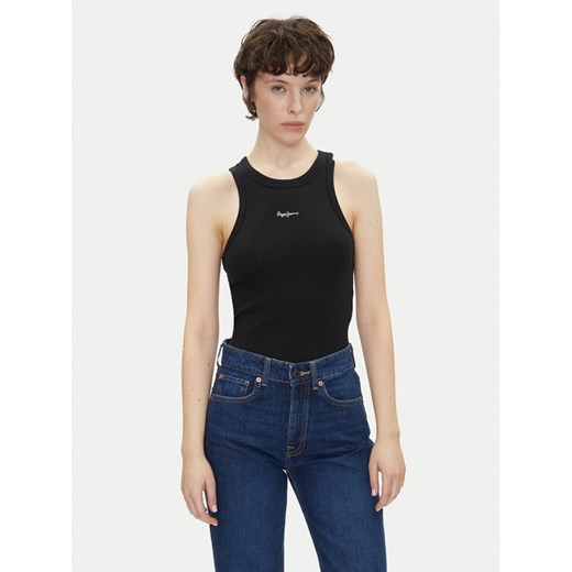 Pepe Jeans Top Marian PL506035 Czarny Slim Fit Pepe Jeans S MODIVO