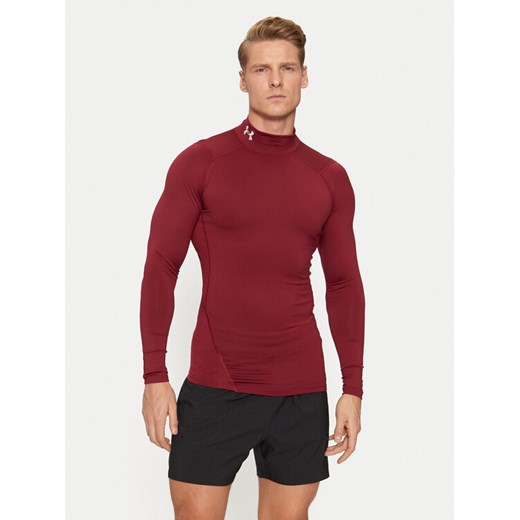 Under Armour Koszulka techniczna Ua Cg Armour Comp Mock 1366072 Bordowy Compression Fit ze sklepu MODIVO w kategorii T-shirty męskie - zdjęcie 181137108