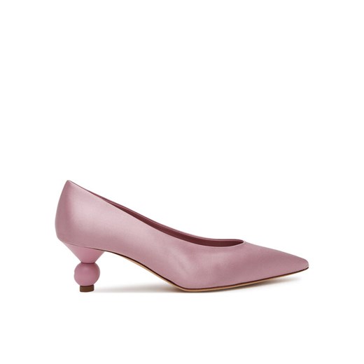 Weekend Max Mara Czółenka Renzasatin 2515521055600 Różowy ze sklepu MODIVO w kategorii Czółenka - zdjęcie 181137297
