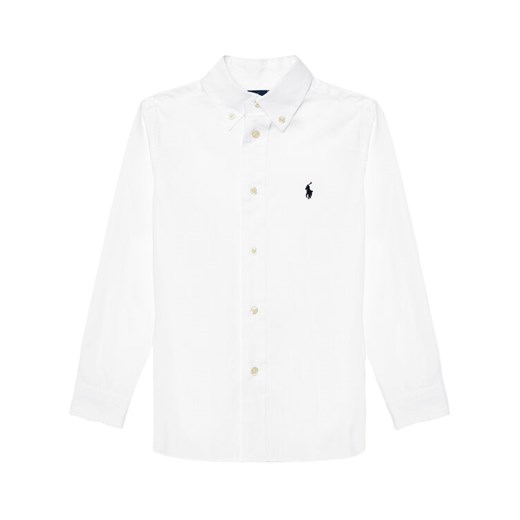 Polo Ralph Lauren Koszula 322819238001 Biały Slim Fit ze sklepu MODIVO w kategorii Koszule chłopięce - zdjęcie 181137756