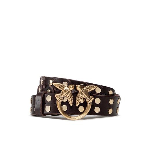Pinko Pasek Damski Love Puzzle Belt H3 20222 PLT01 1H2146.A086 Brązowy ze sklepu MODIVO w kategorii Paski damskie - zdjęcie 181138129