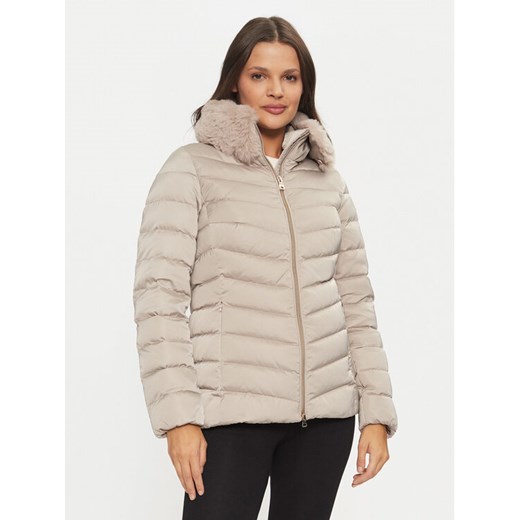 Geox Kurtka puchowa Calithe W4626T T3122 F5025 Beżowy Regular Fit ze sklepu MODIVO w kategorii Kurtki damskie - zdjęcie 181139318