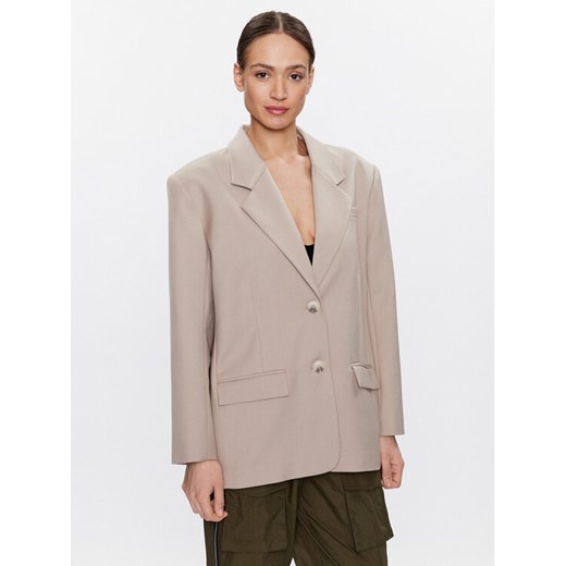 Gestuz Marynarka Paulagz 10907014 Beżowy Oversize Gestuz M_L MODIVO