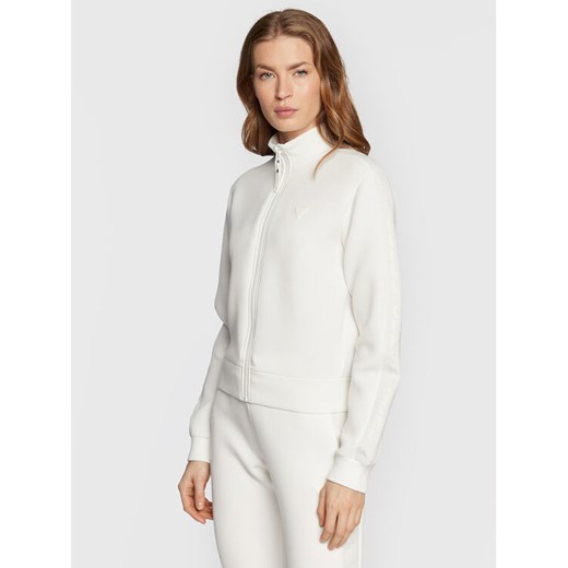 Guess Bluza Allie V2YQ17 K7UW2 Biały Regular Fit ze sklepu MODIVO w kategorii Bluzy damskie - zdjęcie 181140386