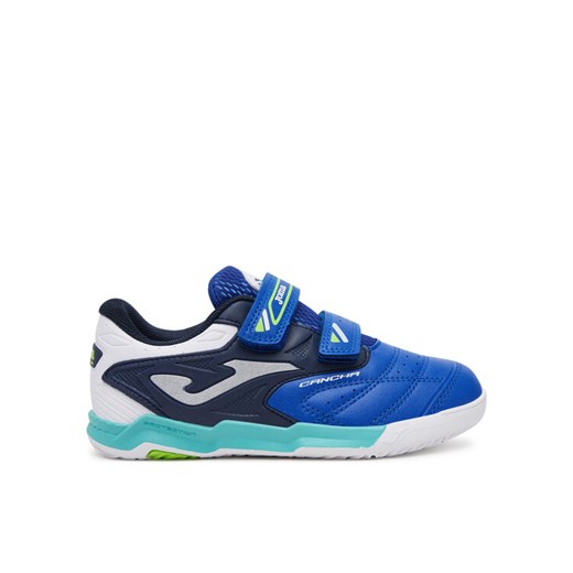 Joma Buty do piłki nożnej Cancha Jr 2504 CAJS2504INV Niebieski ze sklepu MODIVO w kategorii Buty sportowe dziecięce - zdjęcie 181140917