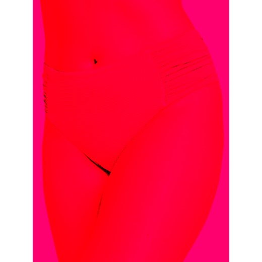 Hunkemöller Dół od bikini Relief 204841 Zielony ze sklepu MODIVO w kategorii Stroje kąpielowe - zdjęcie 181141077