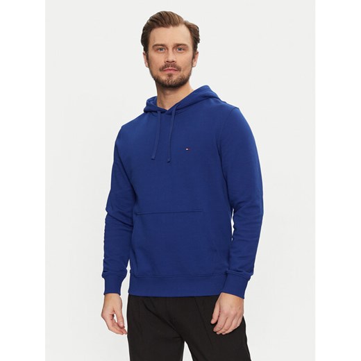 Tommy Hilfiger Bluza Essential MW0MW37235 Niebieski Regular Fit ze sklepu MODIVO w kategorii Bluzy męskie - zdjęcie 181142109