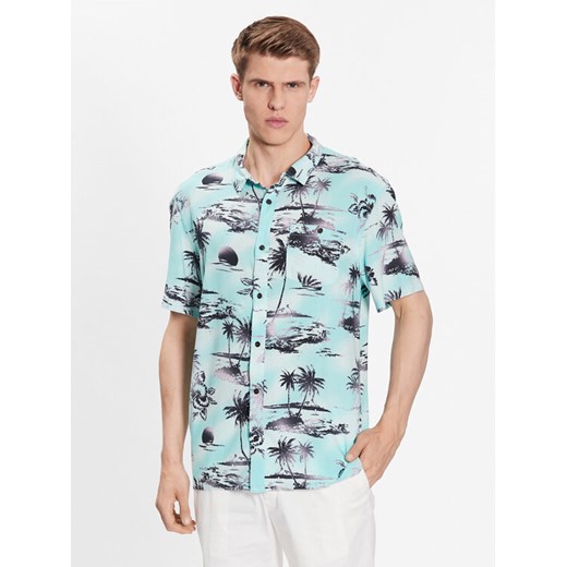Quiksilver Koszula Air Flow EQYWT04475 Zielony Regular Fit Quiksilver L MODIVO