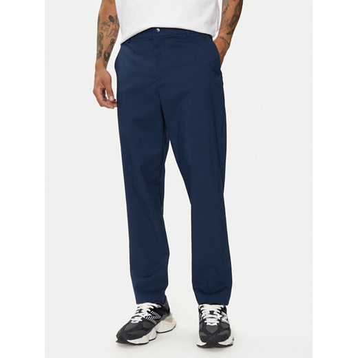 New Balance Spodnie materiałowe Athletics Standard MP43554NNY Granatowy Regular New Balance L MODIVO