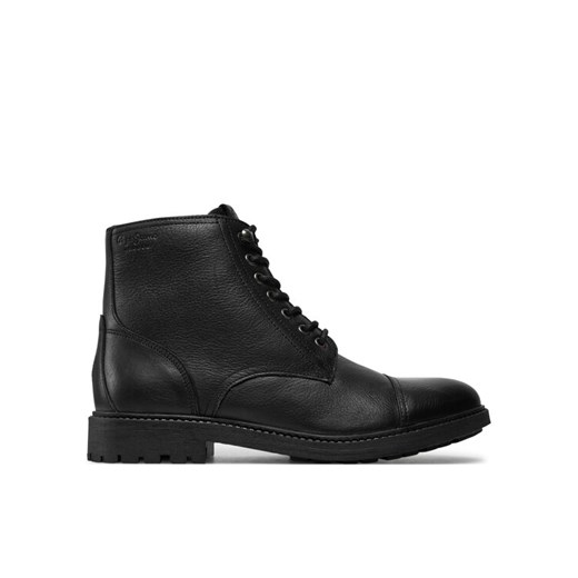 Pepe Jeans Trzewiki Free Land PMS50245 Czarny ze sklepu MODIVO w kategorii Buty zimowe męskie - zdjęcie 181143207