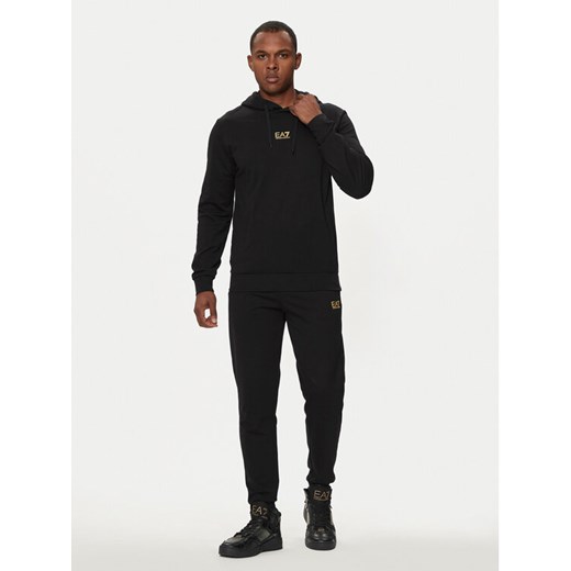 EA7 Emporio Armani Dres 8NPV64 PJVRZ 0208 Czarny Regular Fit ze sklepu MODIVO w kategorii Dresy męskie - zdjęcie 181143549