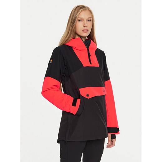 Colourwear Kurtka narciarska Homage Anorak W 7010317 Czarny Regular Fit ze sklepu MODIVO w kategorii Kurtki damskie - zdjęcie 181144326