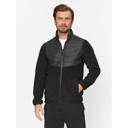 4F Polar 4FAW23TFLEM119 Czarny Regular Fit ze sklepu MODIVO w kategorii Bluzy męskie - zdjęcie 181145895