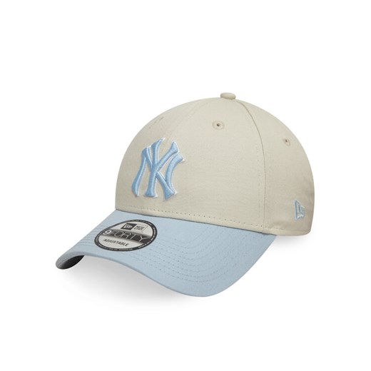 New Era Czapka z daszkiem WS Patch 9Forty New York Yankees 60595222 Beżowy ze sklepu MODIVO w kategorii Czapki z daszkiem damskie - zdjęcie 181147009