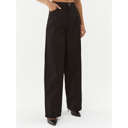 ROTATE Jeansy Twill 111204100 Czarny Regular Fit Rotate 29 MODIVO
