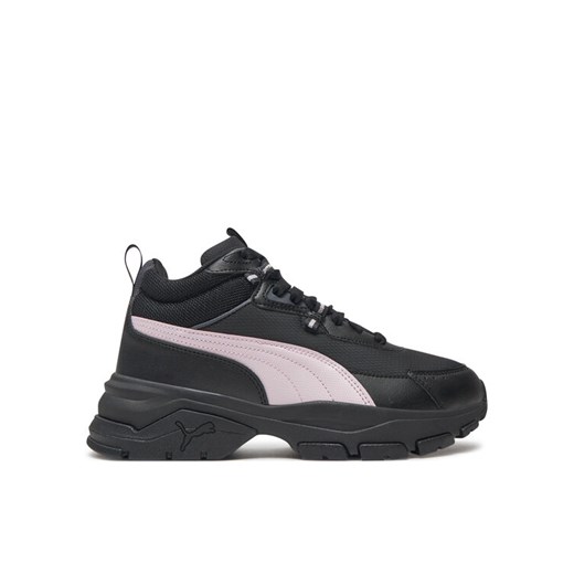 Puma Sneakersy Cassia Via Mid 391309 08 Czarny ze sklepu MODIVO w kategorii Buty sportowe damskie - zdjęcie 181147476