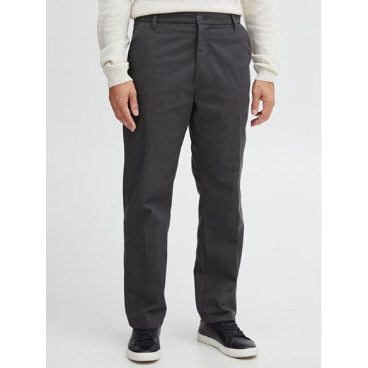 Solid Spodnie materiałowe 21107039 Szary Relaxed Fit ze sklepu MODIVO w kategorii Spodnie męskie - zdjęcie 181147976