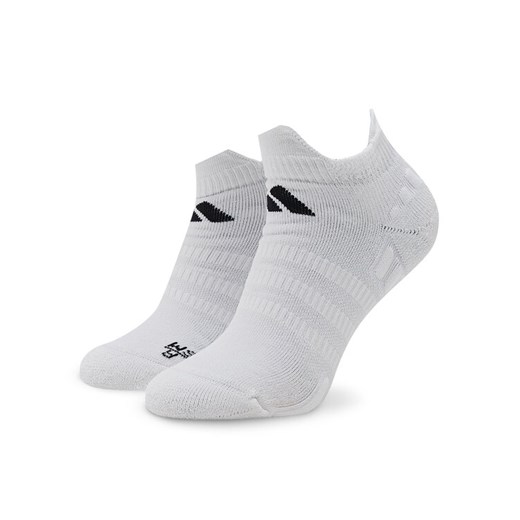 adidas Skarpety stopki unisex Tennis Low-Cut Cushioned Socks 1 Pair HT1640 Biały ze sklepu MODIVO w kategorii Skarpetki damskie - zdjęcie 181148119