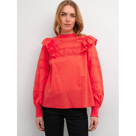 Cream Bluzka Crrola 10611720 Czerwony Regular Fit ze sklepu MODIVO w kategorii Bluzki damskie - zdjęcie 181148955