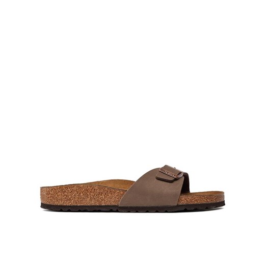 Birkenstock Klapki Madrid 0040093 Brązowy ze sklepu MODIVO w kategorii Klapki damskie - zdjęcie 181149459