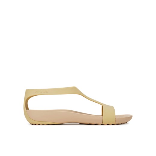 Crocs Sandały SERENA SANDAL 205469-212 Zielony ze sklepu MODIVO w kategorii Sandały damskie - zdjęcie 181149559
