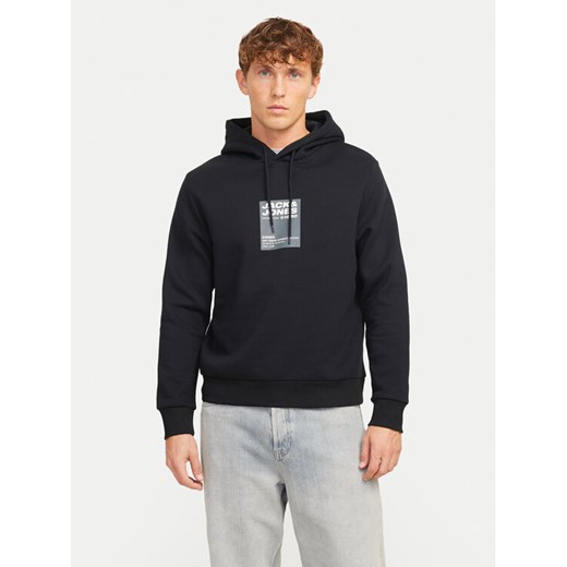 Jack&Jones Bluza Terrain 12271202 Czarny Standard Fit ze sklepu MODIVO w kategorii Bluzy męskie - zdjęcie 181150385