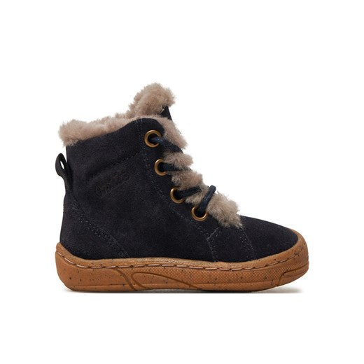 Froddo Trzewiki Minni Suede Laces G2110140-4 M Niebieski ze sklepu MODIVO w kategorii Buty zimowe dziecięce - zdjęcie 181151048