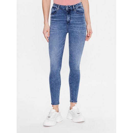 Mustang Jeansy Georgia 1013578 Niebieski Super Skinny Fit ze sklepu MODIVO w kategorii Jeansy damskie - zdjęcie 181152227