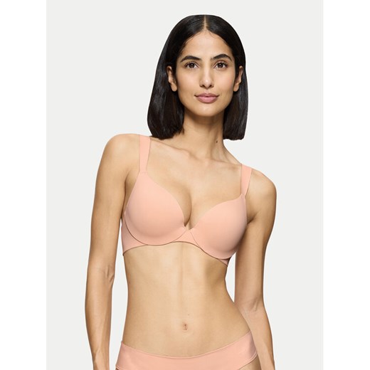 Triumph Biustonosz z fiszbiną Make-Up Illusion 10217848 Różowy ze sklepu MODIVO w kategorii Biustonosze - zdjęcie 181153298