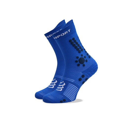 Compressport Skarpety wysokie unisex Pro Racing V4.0 Trail XU00048B Niebieski ze sklepu MODIVO w kategorii Skarpetki męskie - zdjęcie 181155846
