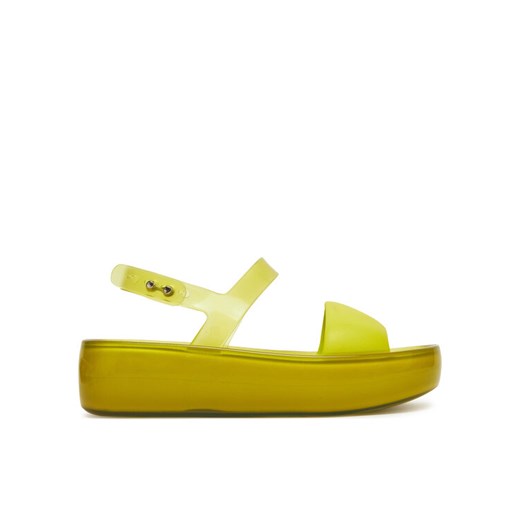 Melissa Sandały Float Platform 36066 Zielony ze sklepu MODIVO w kategorii Sandały damskie - zdjęcie 181158079