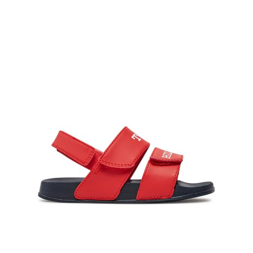 Tommy Hilfiger Sandały T1B2-33453-1172 S Czerwony ze sklepu MODIVO w kategorii Sandały dziecięce - zdjęcie 181158835