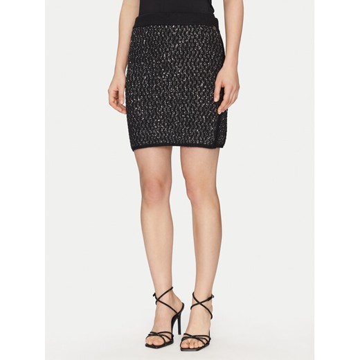 Liu Jo Spódnica mini WF4023 MA06P Czarny Regular Fit ze sklepu MODIVO w kategorii Spódnice - zdjęcie 181160078