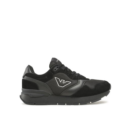 Emporio Armani Sneakersy X4X642 XN951 A083 Czarny Emporio Armani 45 MODIVO